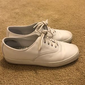 White leather Keds